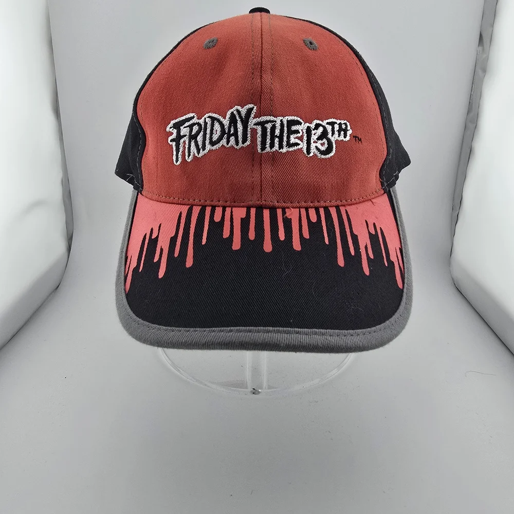 Friday The 13th Jason Voorhees Hat Blood Horror Movie Baseball Cap - Picture 2 of 7